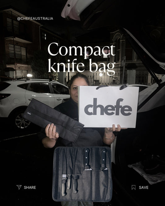 Compact safety knife bag