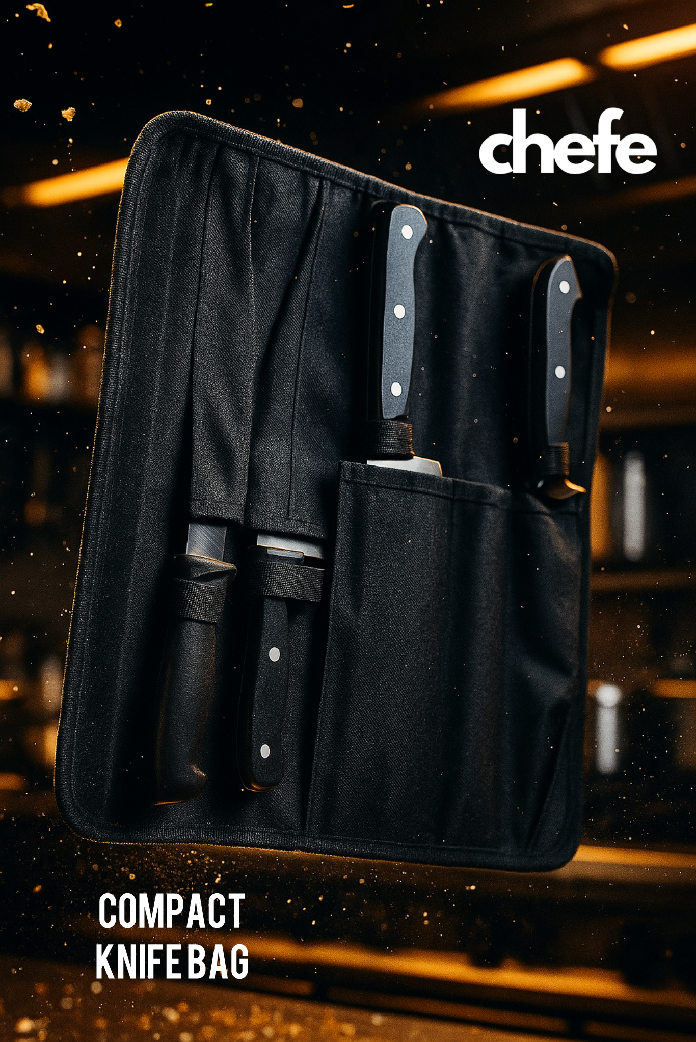 Compact safety knife bag