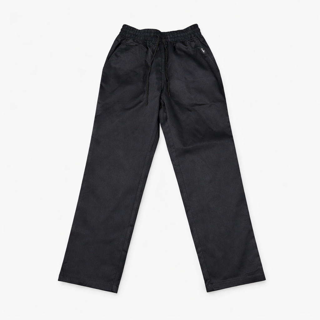 Unisex Black Chef Pants