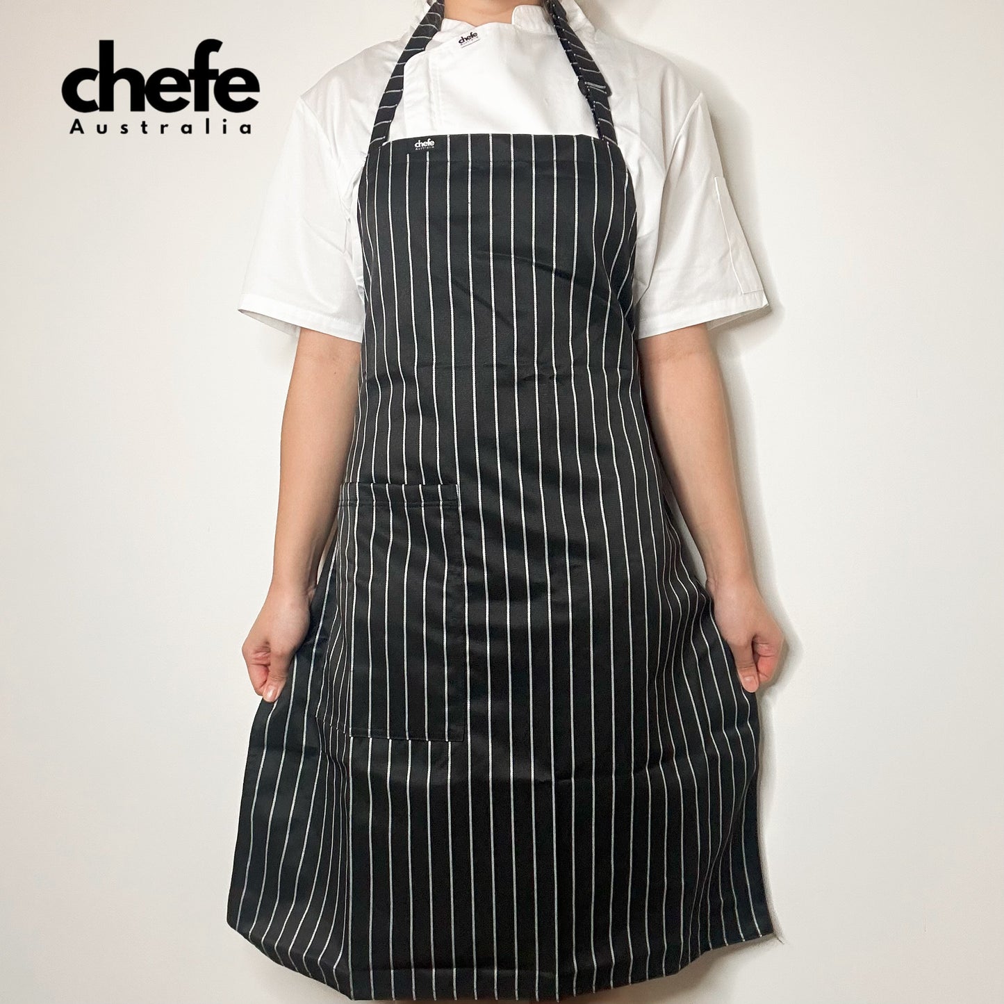 CHEFE ผ้ากันเปื้อนทูโทน