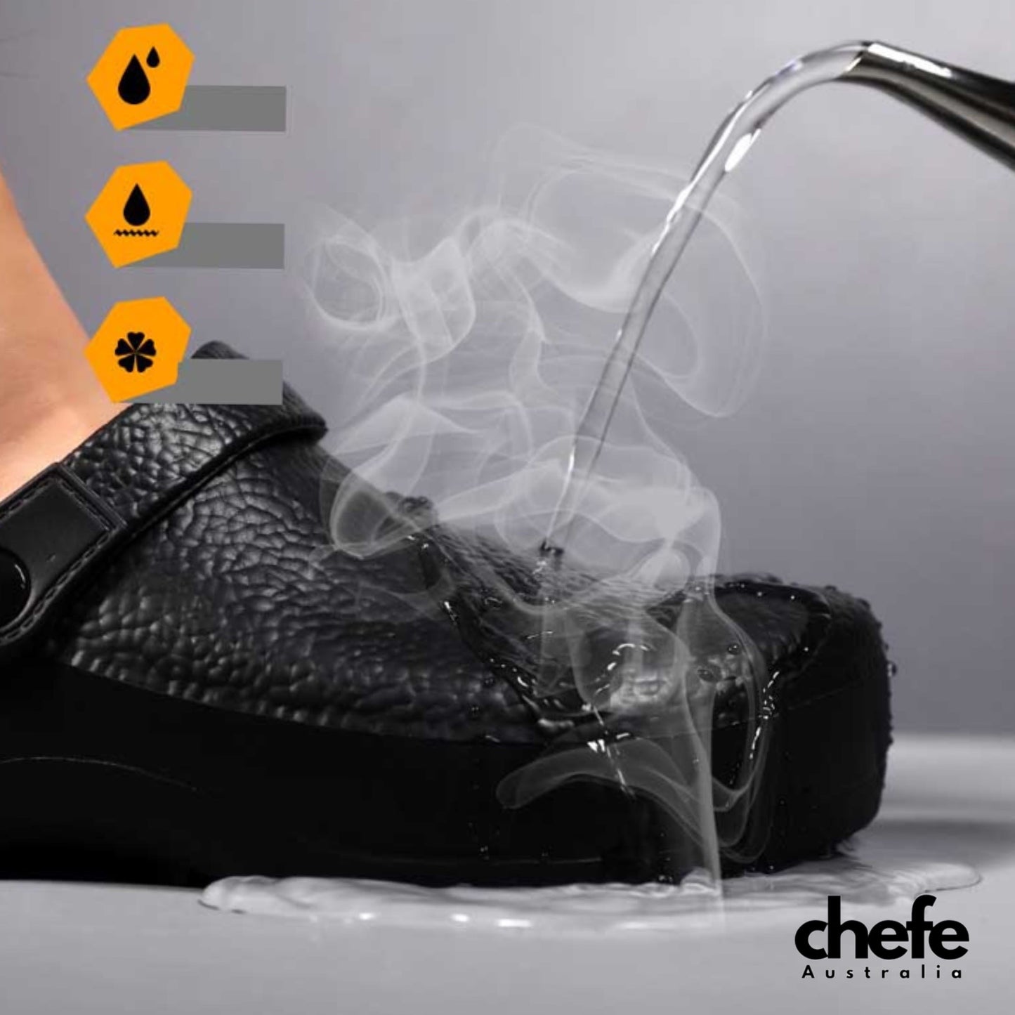 Nonslip Safety Oil Waterproof, 6.5-10.5 - Chef Shoes